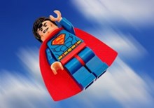 A lego superman.